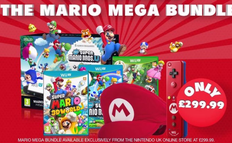 Nintendo UK: in uscita il Wii U Mega Mario bundle natalizio