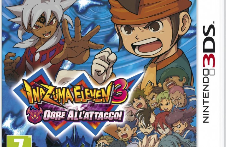 Cover ufficiale italiana di "Inazuma Eleven: Ogre all'attacco!"