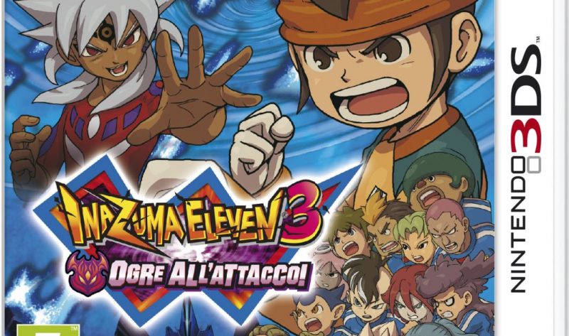 Cover ufficiale italiana di "Inazuma Eleven: Ogre all'attacco!"