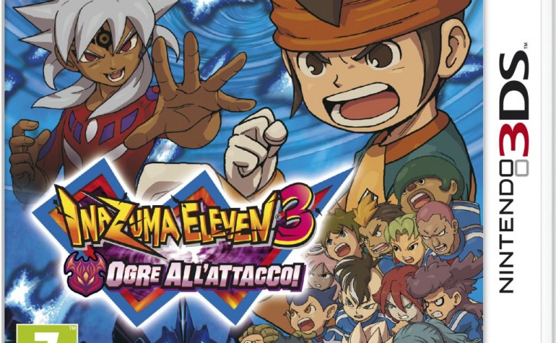 Cover ufficiale italiana di "Inazuma Eleven: Ogre all'attacco!"