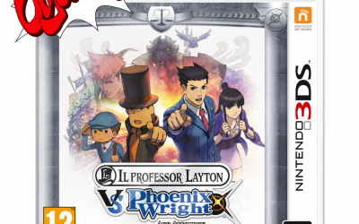 Professor Layton VS. Phoenix Wright (Cover)