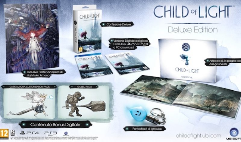 Annunciata la Deluxe Edition di Child of Light