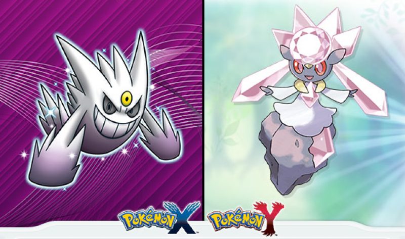 Pokémon X e Y: Confermata la distribuzione di Diancie e Mega Gengar in Italia