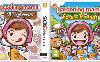 Cooking Mama: Bon Appétit e Gardening Mama: Forest Freinds in arrivo su 3DS