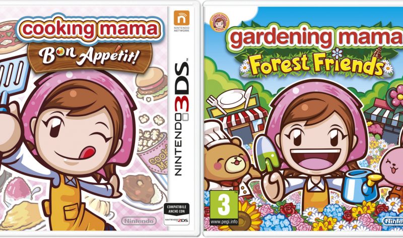 Cooking Mama: Bon Appétit e Gardening Mama: Forest Freinds in arrivo su 3DS