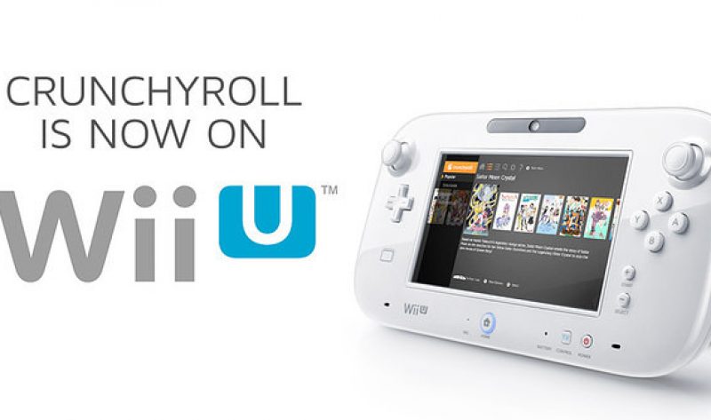 Crunchyroll ora disponibile su Wii U: migliaia di anime disponibili per i possessori della console