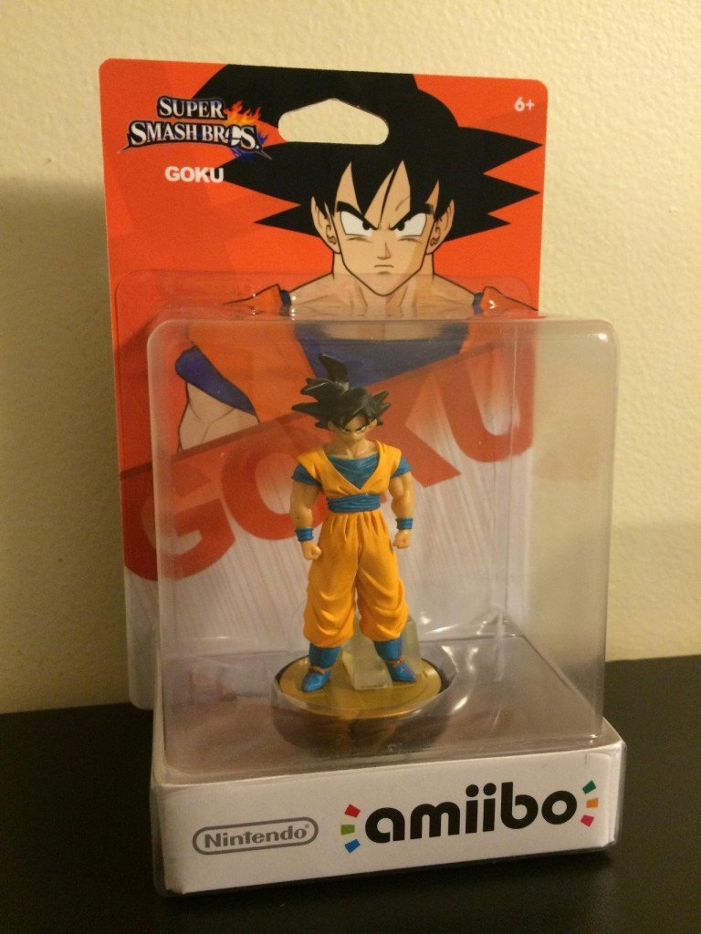 L'amiibo di Goku, creato da un fan.