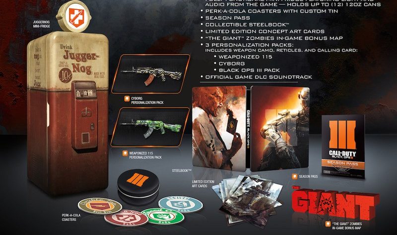 Un mini frigo nell’edizione speciale di Call of Duty: Black Ops III