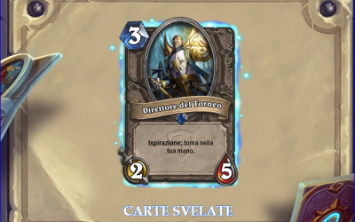 Hearthstone – Nuova carte svelata per Gran Torneo