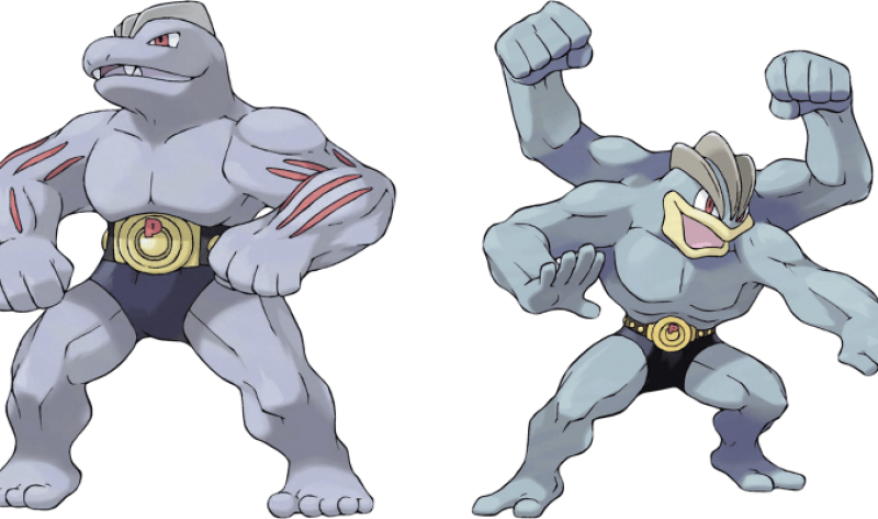 Pokémon: Machoke e Machamp sono in realtà… nudi!