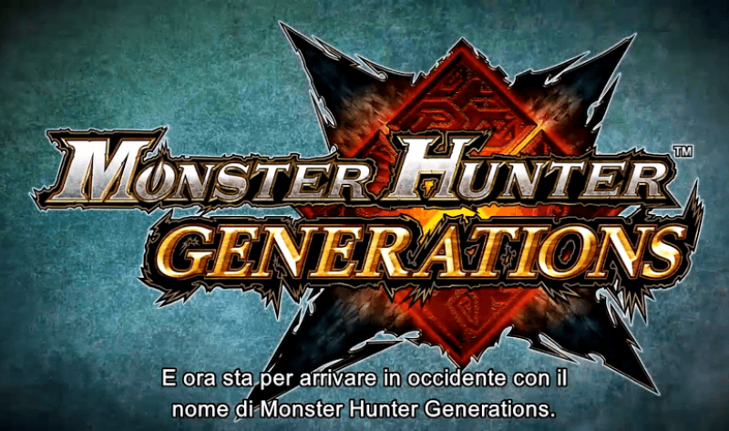 Monster Hunter Generations – Trailer di gioco