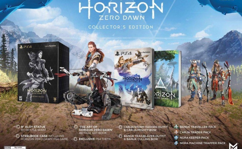 Una Collector’s Edition da 120$ per Horizon Zero Dawn