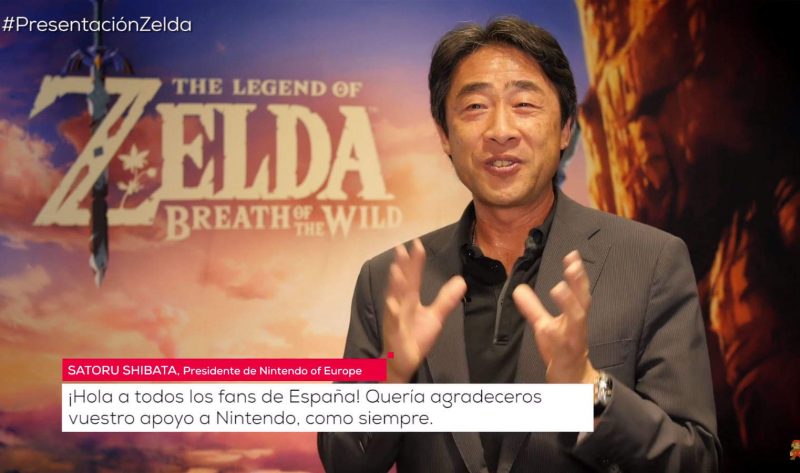 Shibata su The Legend of Zelda: Breath of the Wild