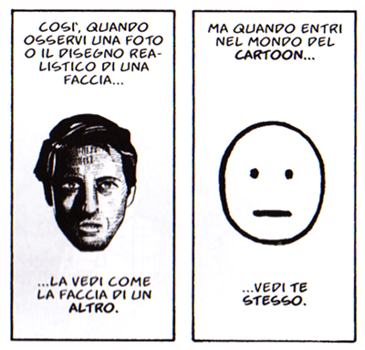 Vignetta di Scott Mccloud come paragone con Sackboy