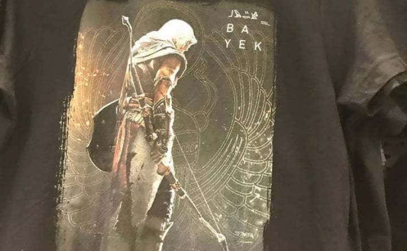Il protagonista del prossimo Assassin’s Creed appare su una T-shirt